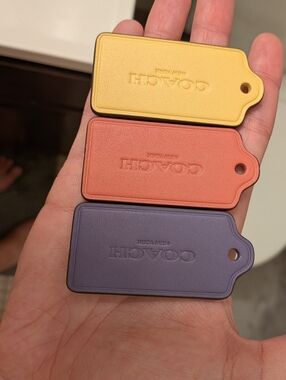 Coach Hang Tags